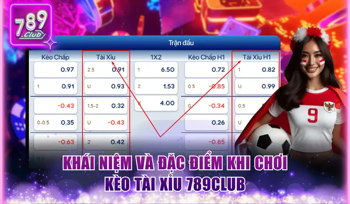 Khái niệm và đặc điểm khi chơi kèo tài xỉu 789Club